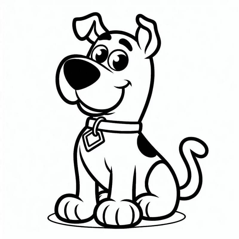 Scooby Doo (10) fargelegging