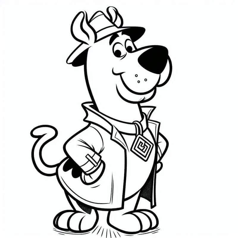 Scooby Doo (11) fargelegging