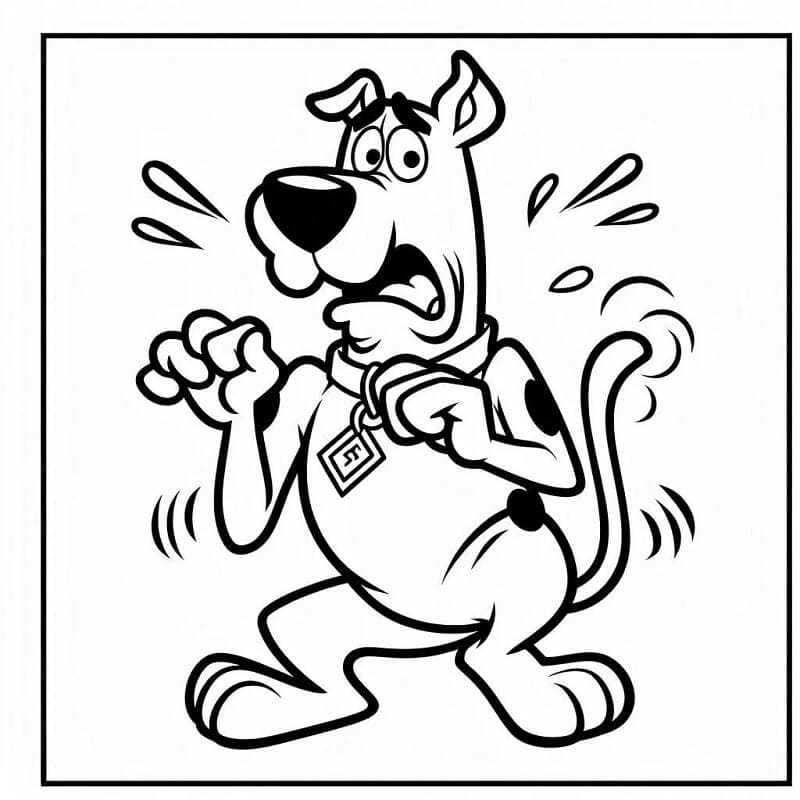 Scooby Doo (12) fargelegging