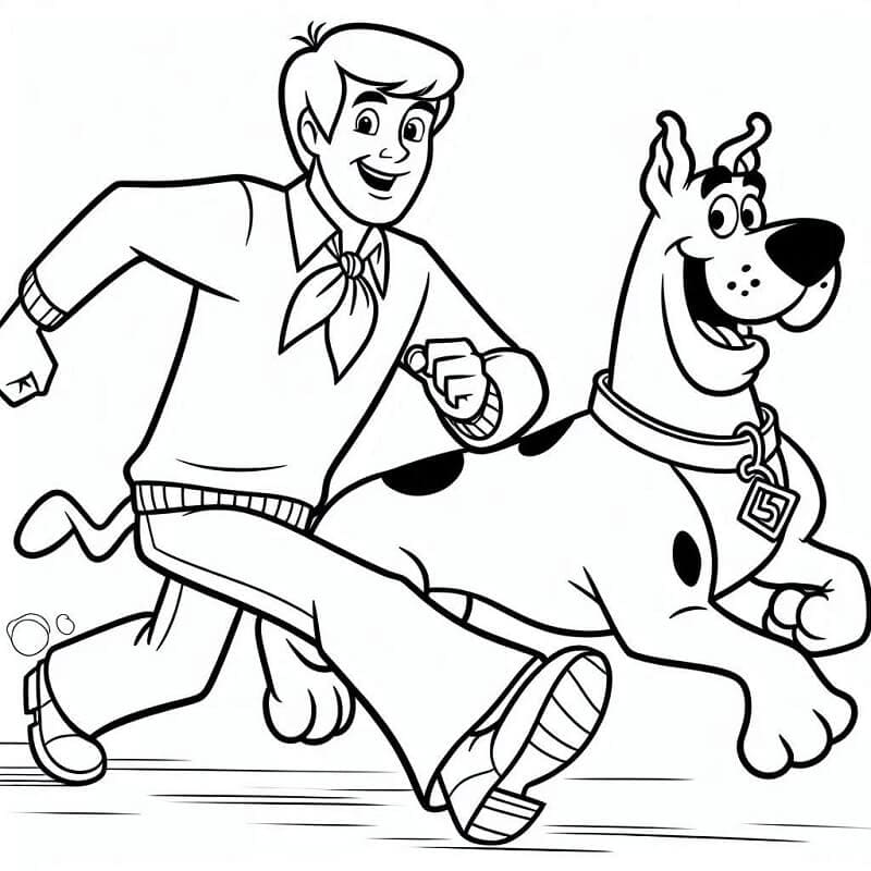 Scooby Doo (13) fargelegging