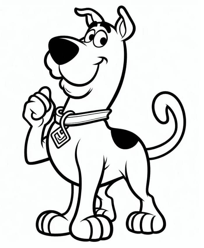 Scooby Doo (16) fargelegging