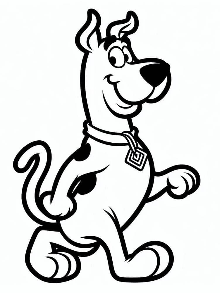 Scooby Doo (17) fargelegging