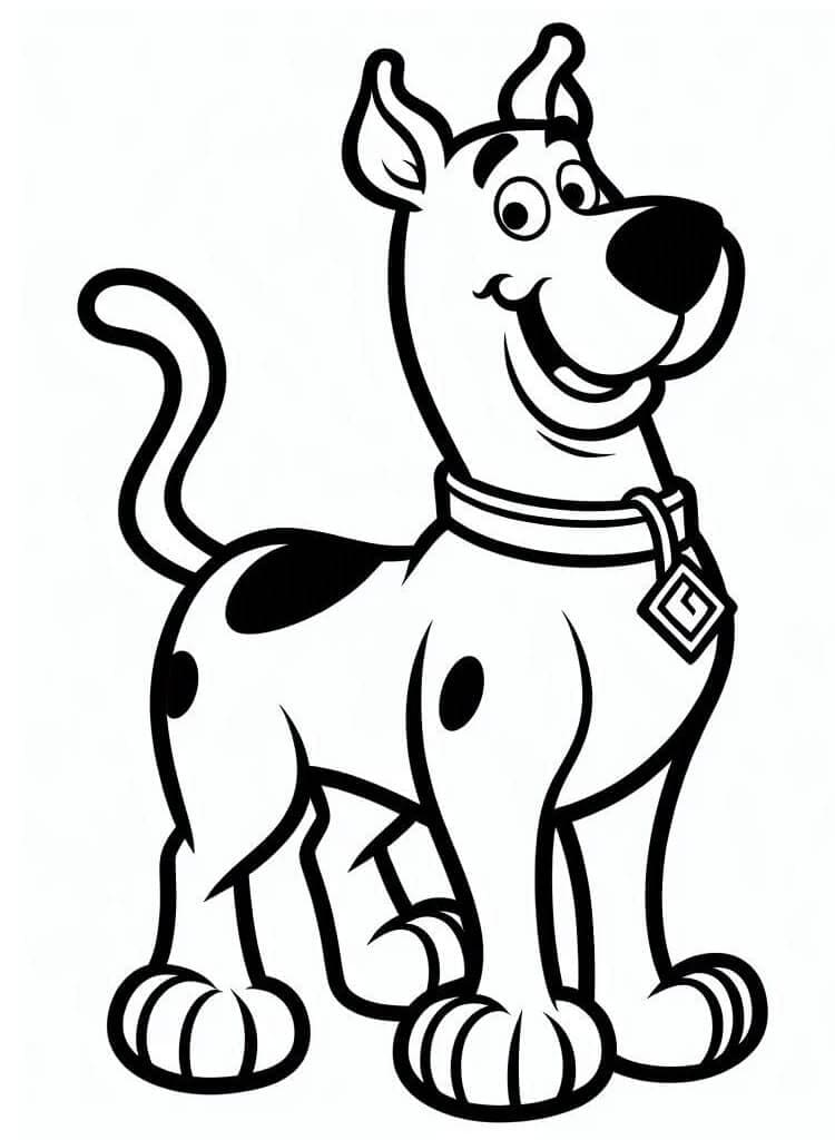 Scooby Doo fargelegging