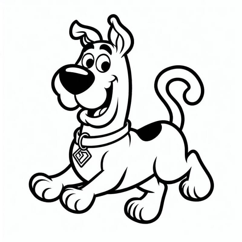 Scooby Doo (19) fargelegging