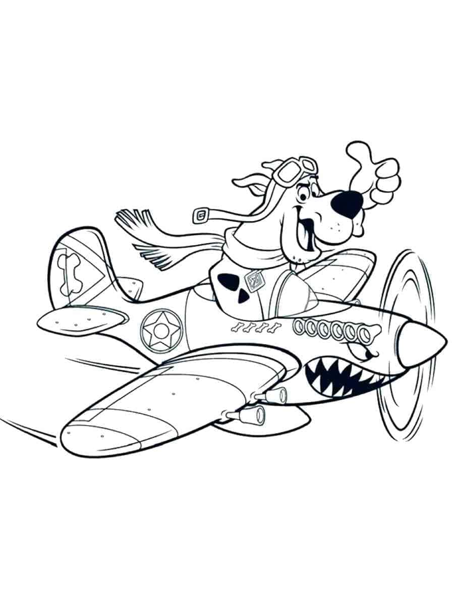 Scooby Doo (24) fargelegging