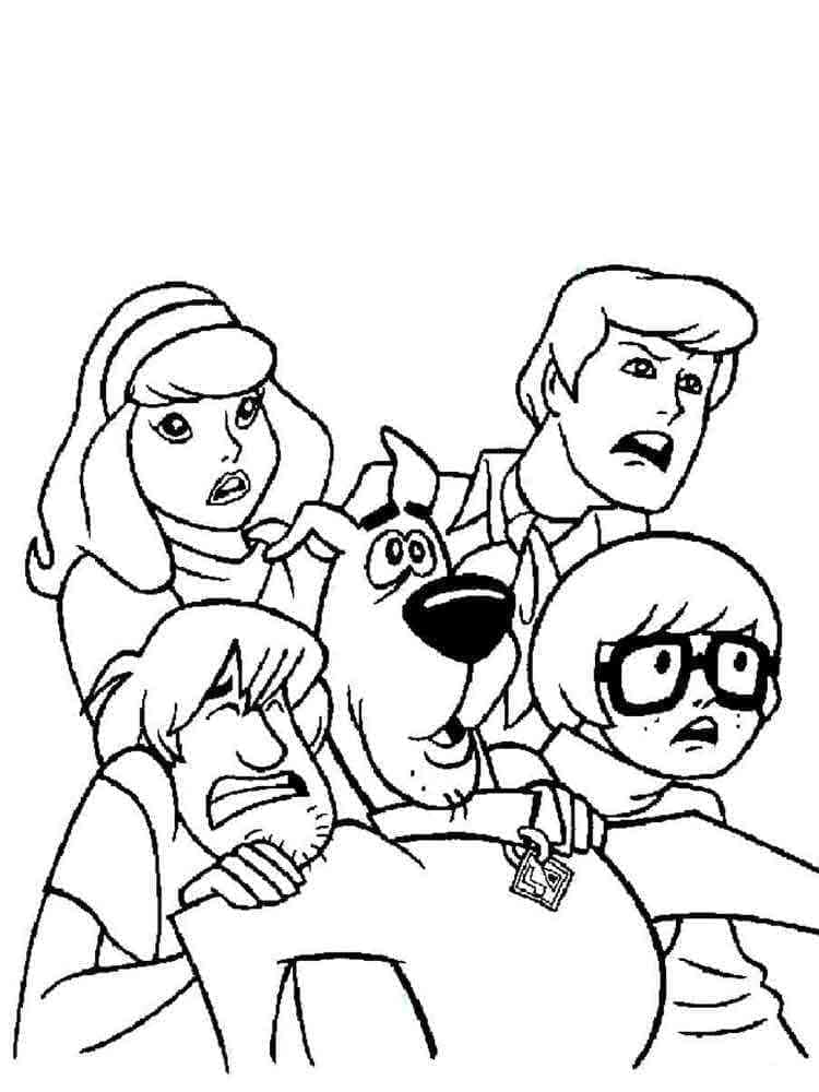 Scooby Doo (29) fargelegging