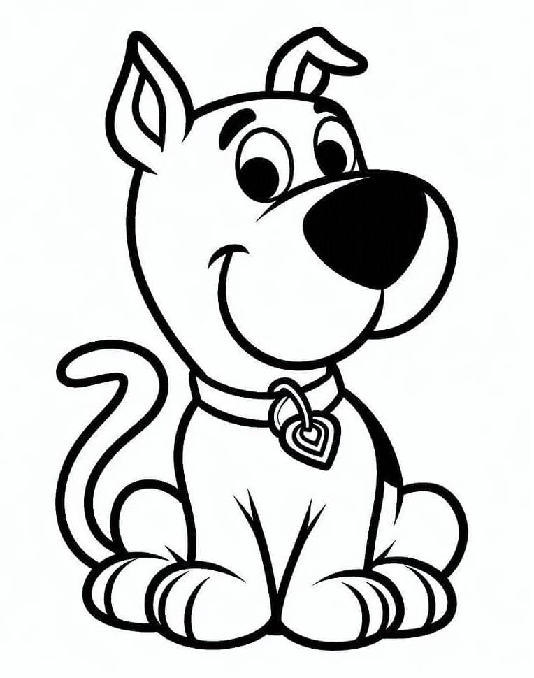 Scooby Doo (5) fargelegging