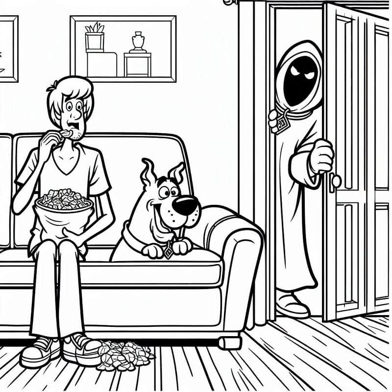 Scooby Doo (6) fargelegging