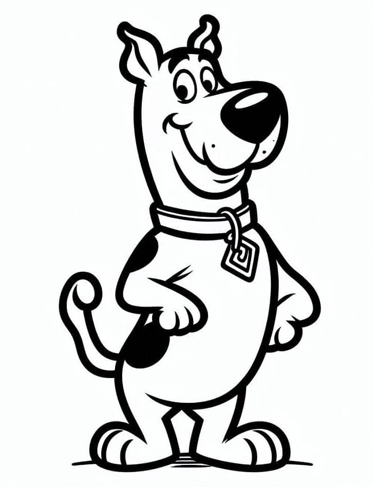 Scooby Doo (7) fargelegging