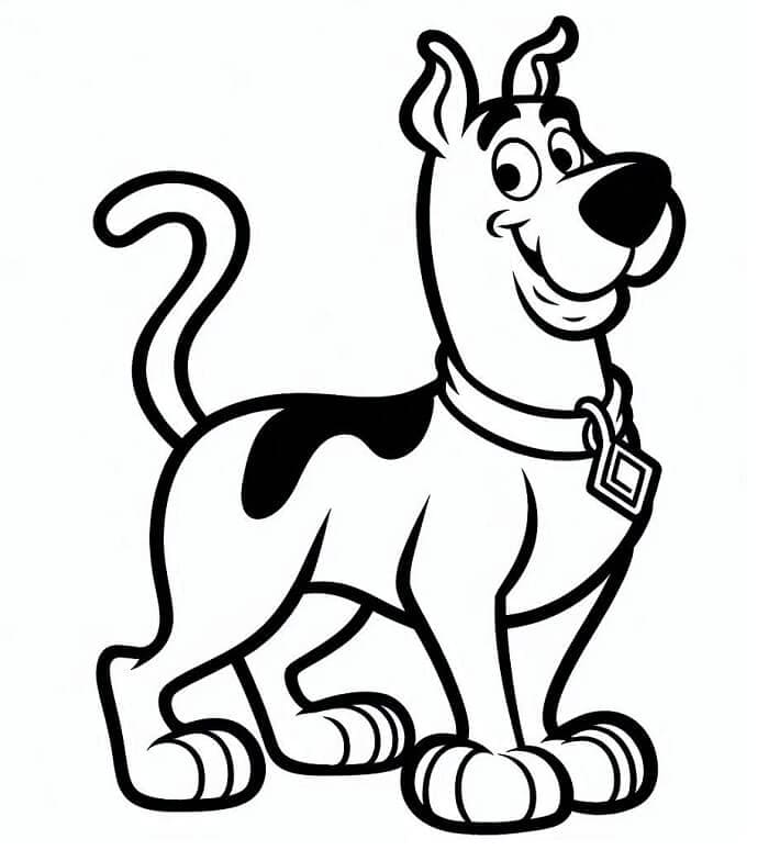 Scooby Doo (8) fargelegging