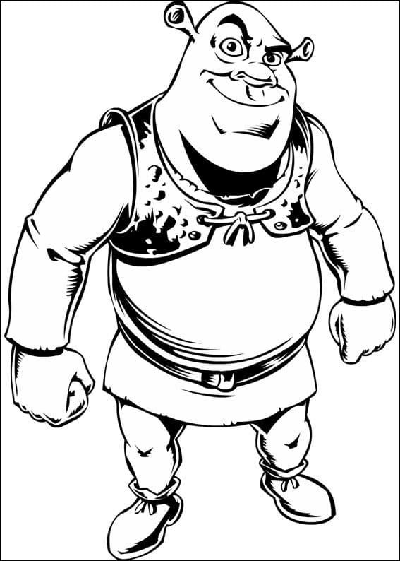 Shrek (12) fargelegging