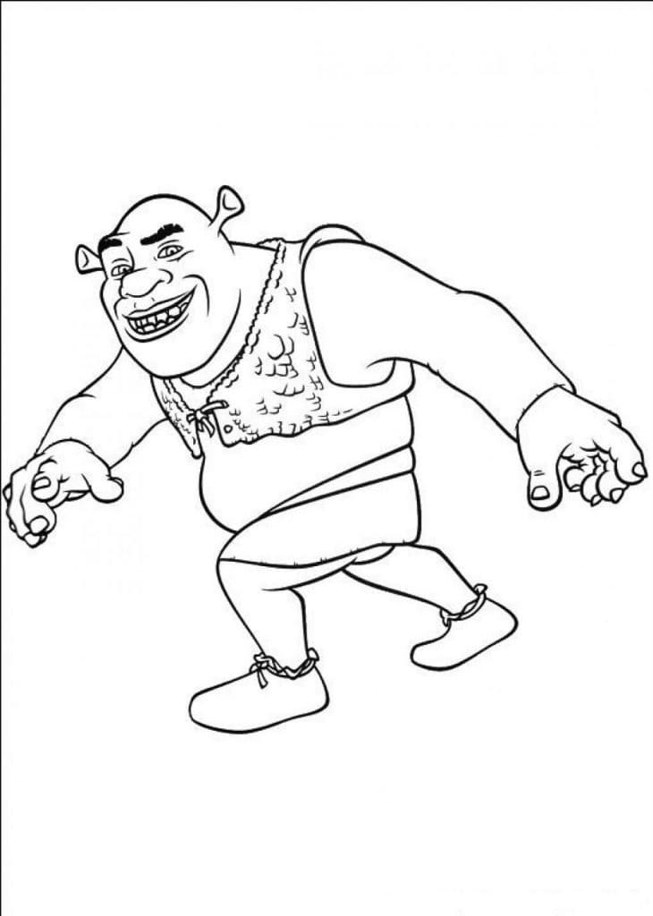 Shrek (13) fargelegging