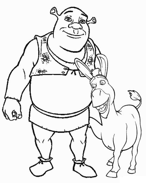 Shrek (14) fargelegging