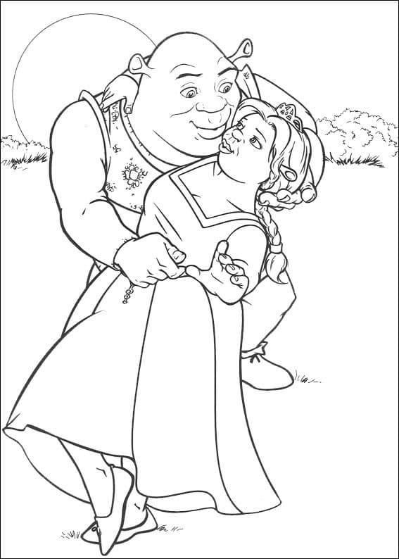 Shrek (15) fargelegging