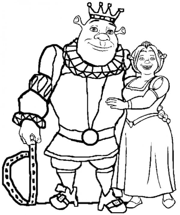 Shrek (31) fargelegging