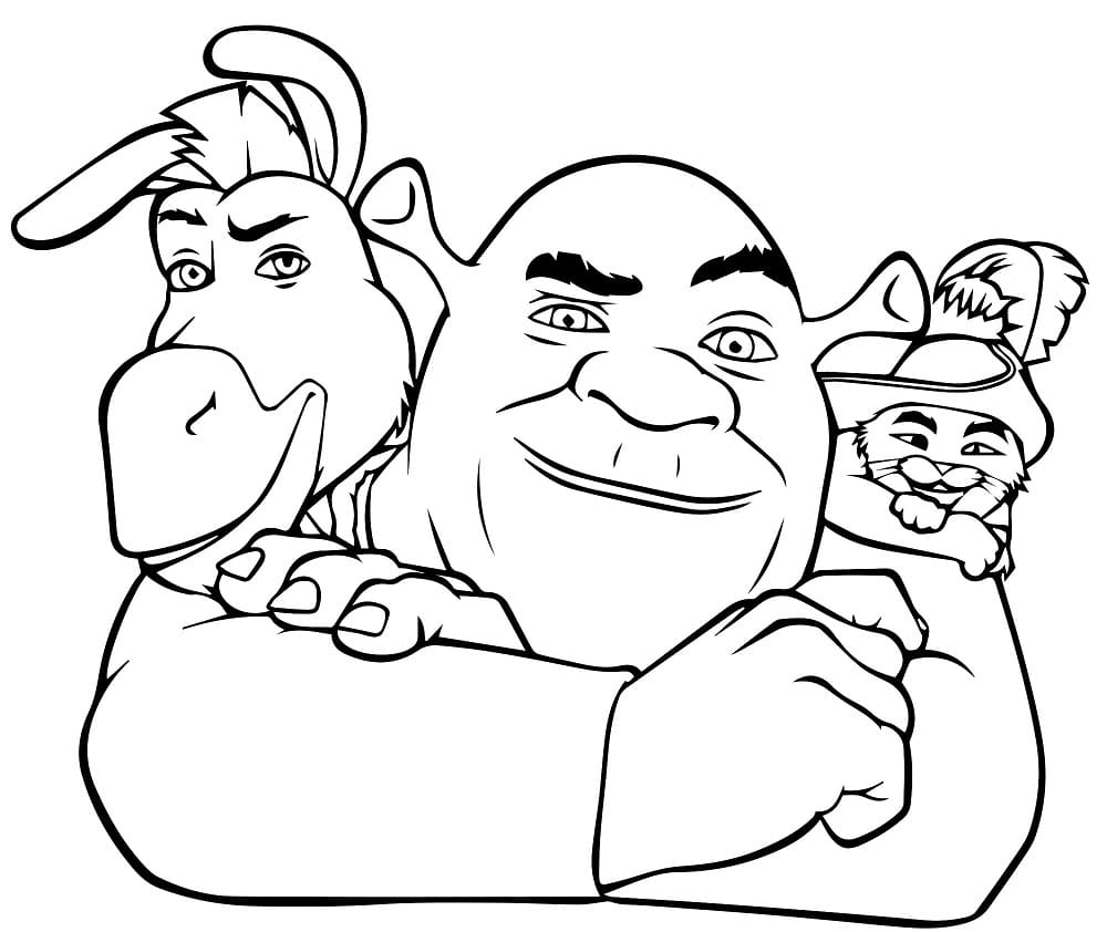 Shrek (39) fargelegging