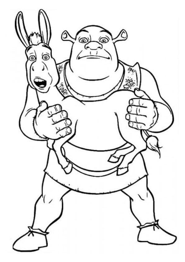 Shrek (6) fargelegging