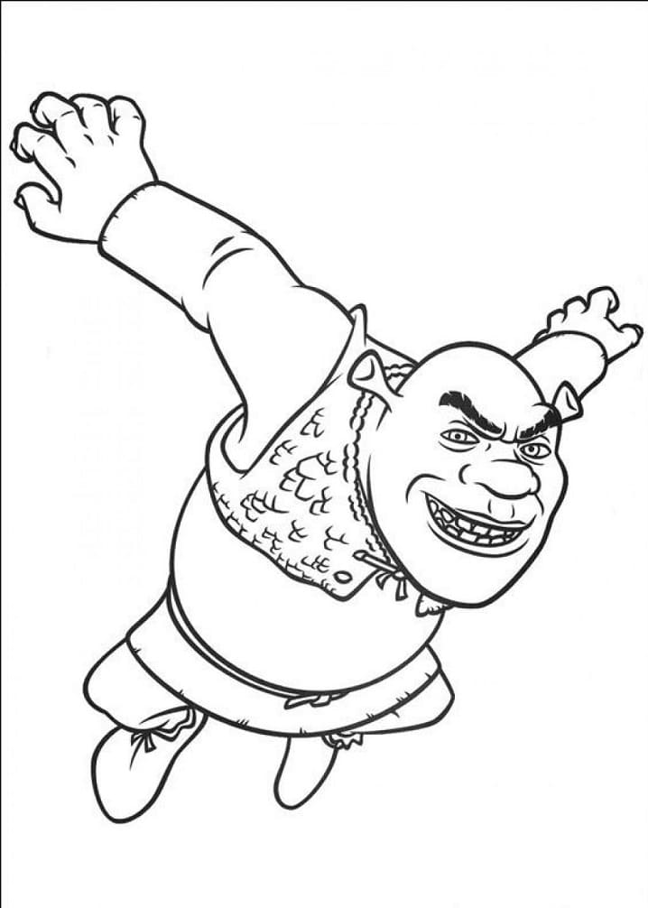 Shrek (7) fargelegging