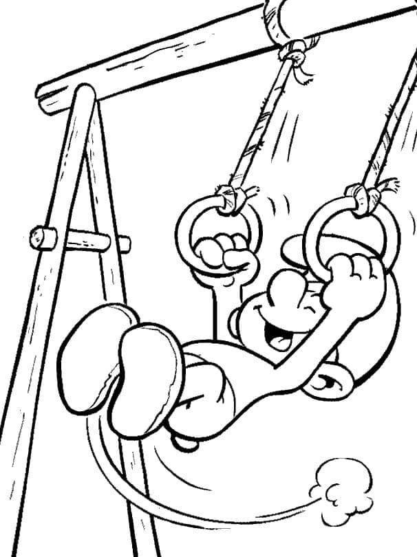 Smurfene (16) fargelegging