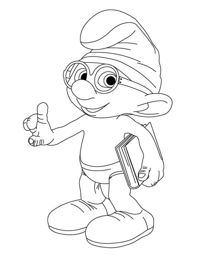 Smurfene (34) fargelegging