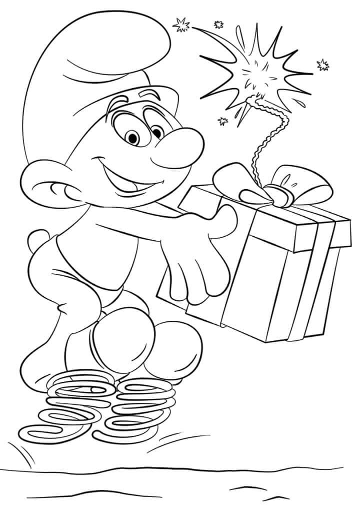 Smurfene (39) fargelegging