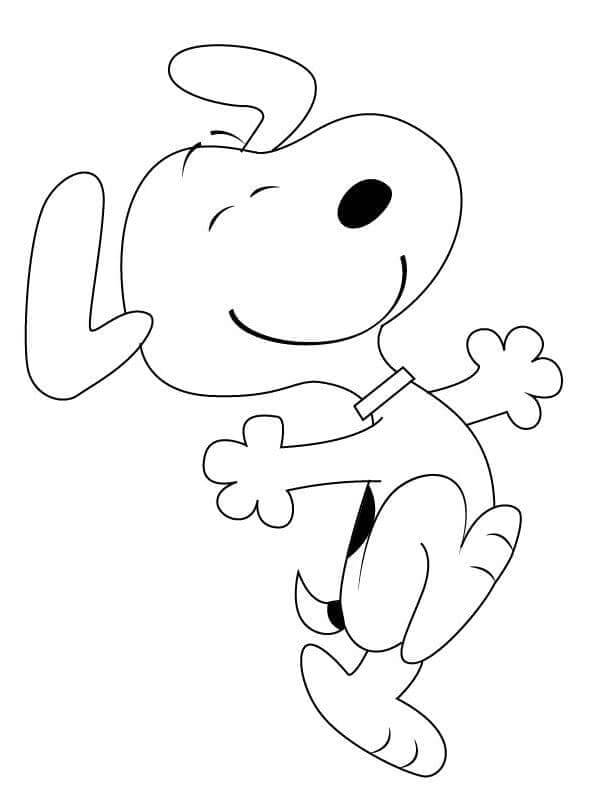 Snoopy (11) fargelegging