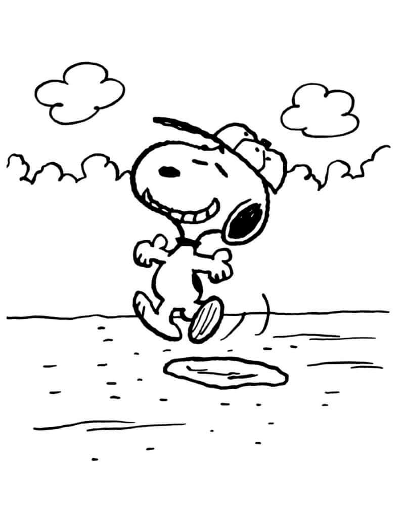 Snoopy (13) fargelegging