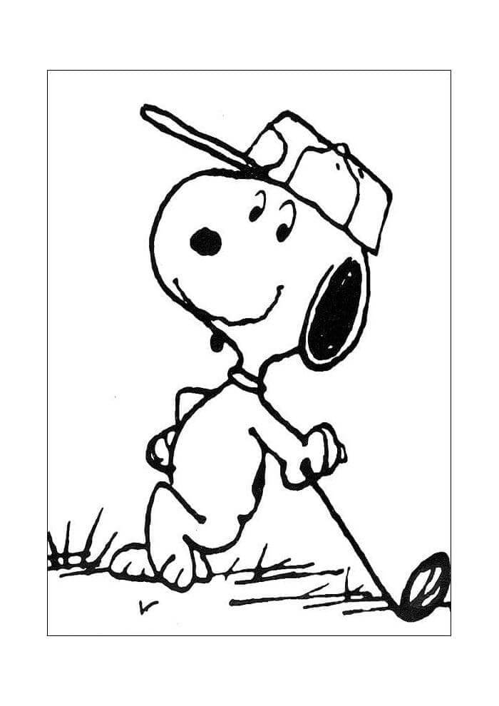Snoopy (14) fargelegging