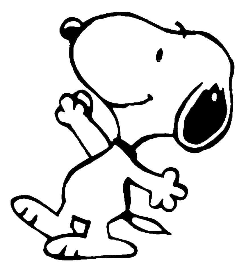 Snoopy (16) fargelegging