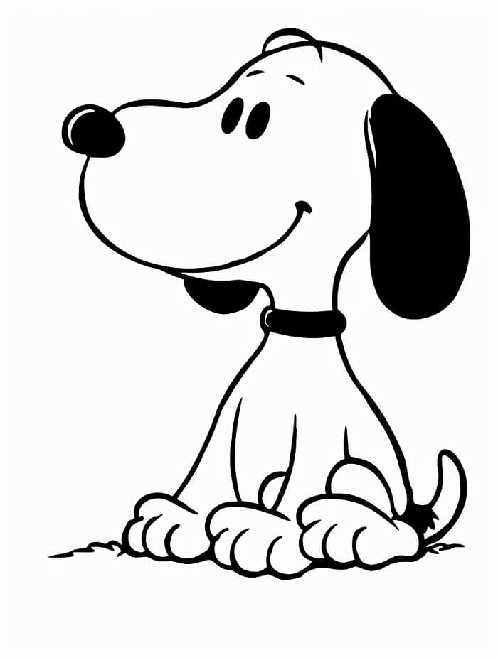 Snoopy (2) fargelegging