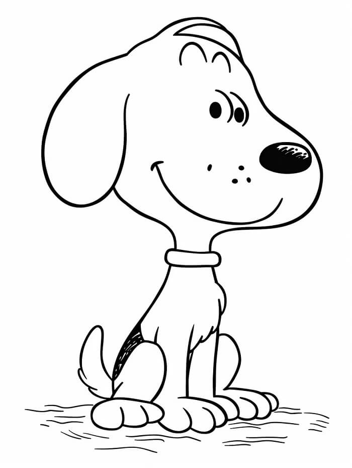 Snoopy (4) fargelegging