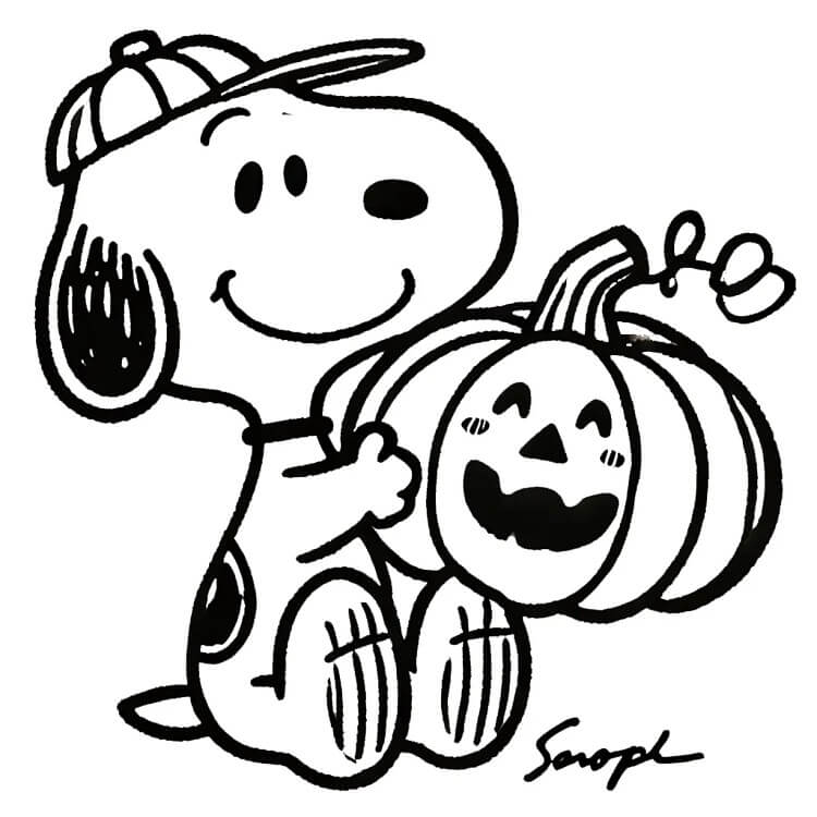 Snoopy (6) fargelegging