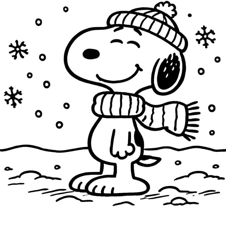 Snoopy (8) fargelegging