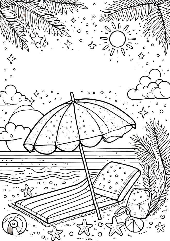 Sommer (13) fargelegging
