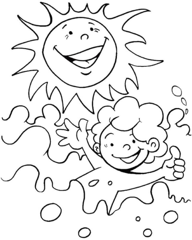 Sommer (4) fargelegging