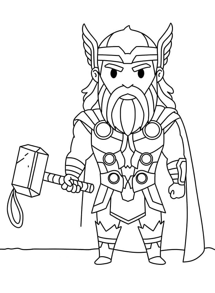 Thor (10) fargelegging