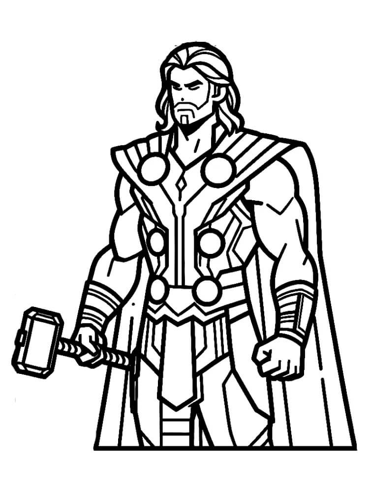 Thor (2) fargelegging