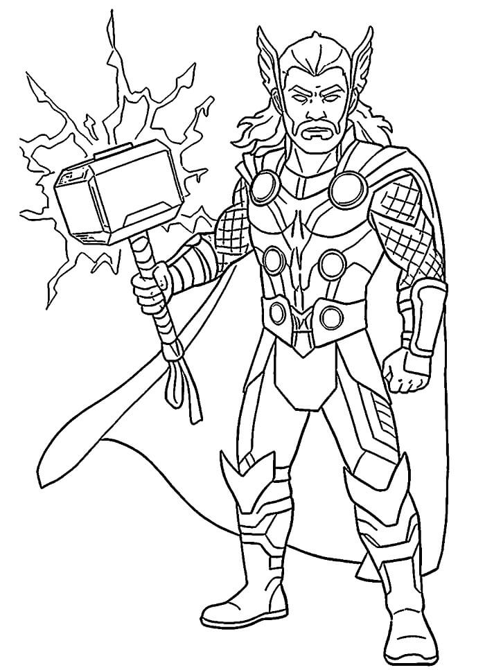 Thor (5) fargelegging