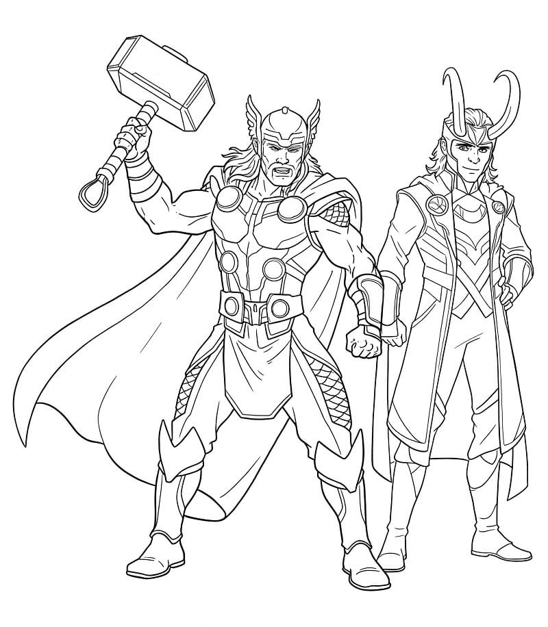 Thor (6) fargelegging