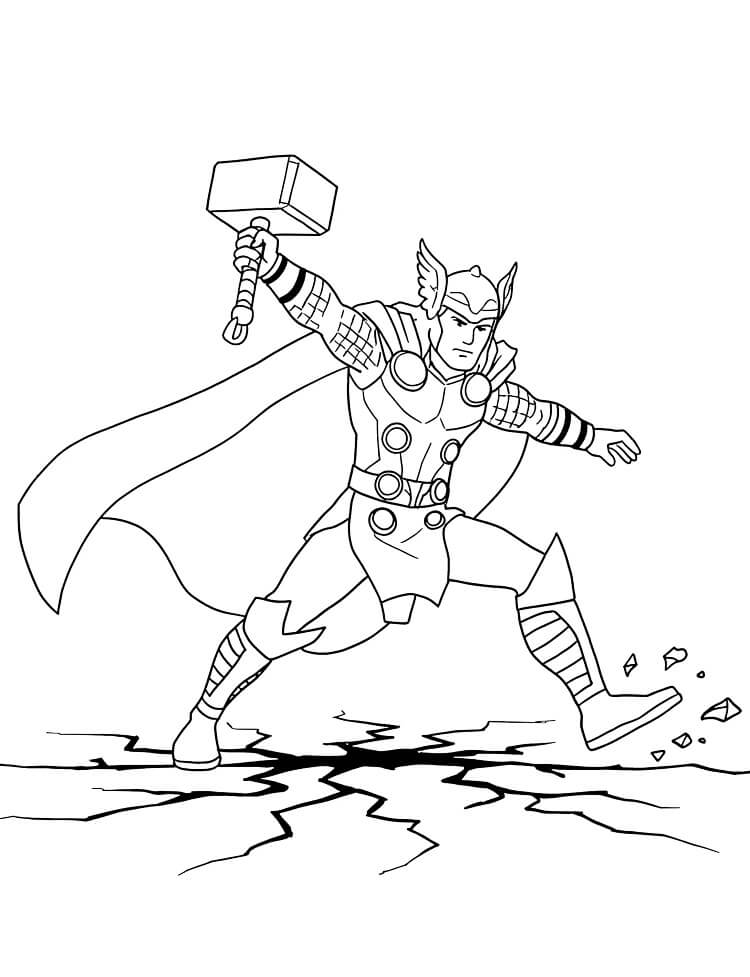 Thor (9) fargelegging