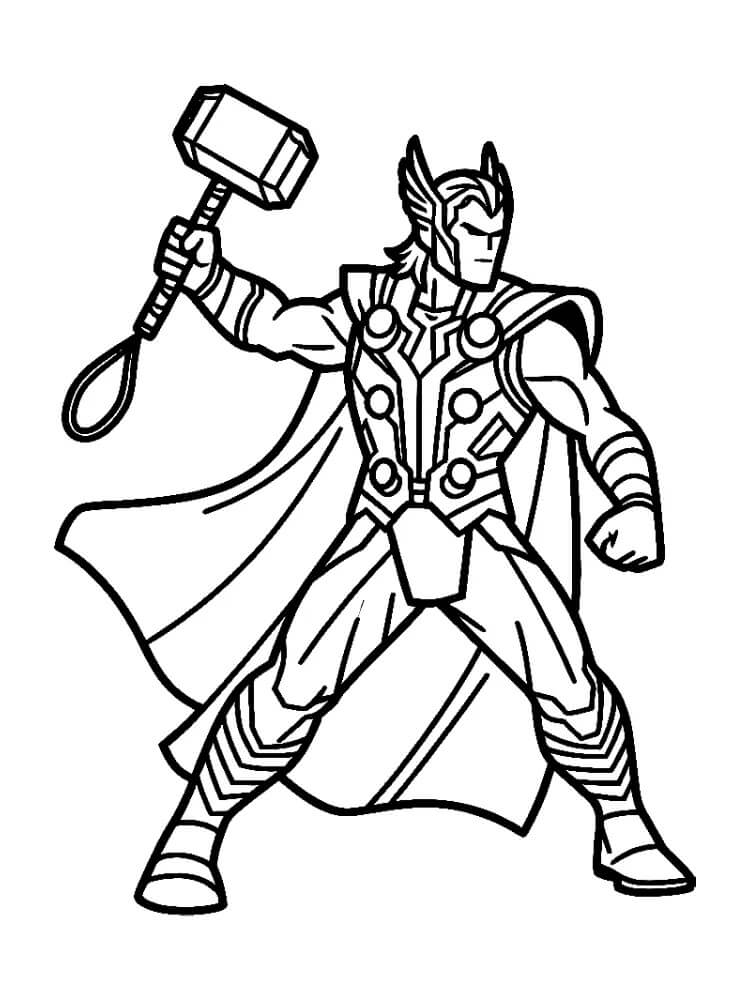 Thor fargelegging