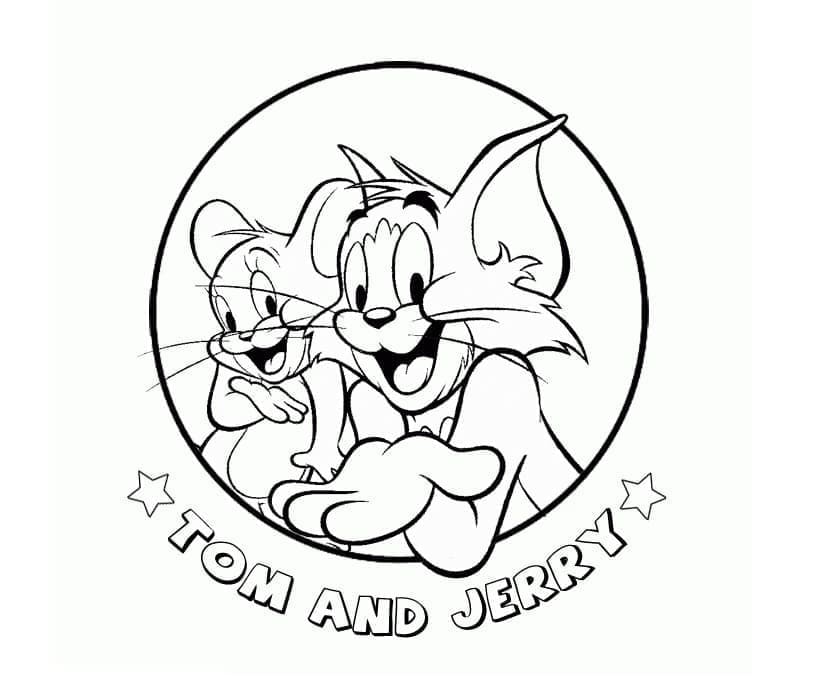 Tom og Jerry (1) fargelegging