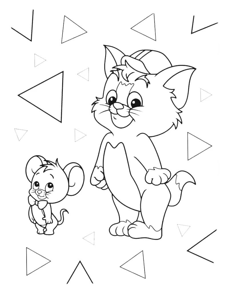 Tom og Jerry (24) fargelegging