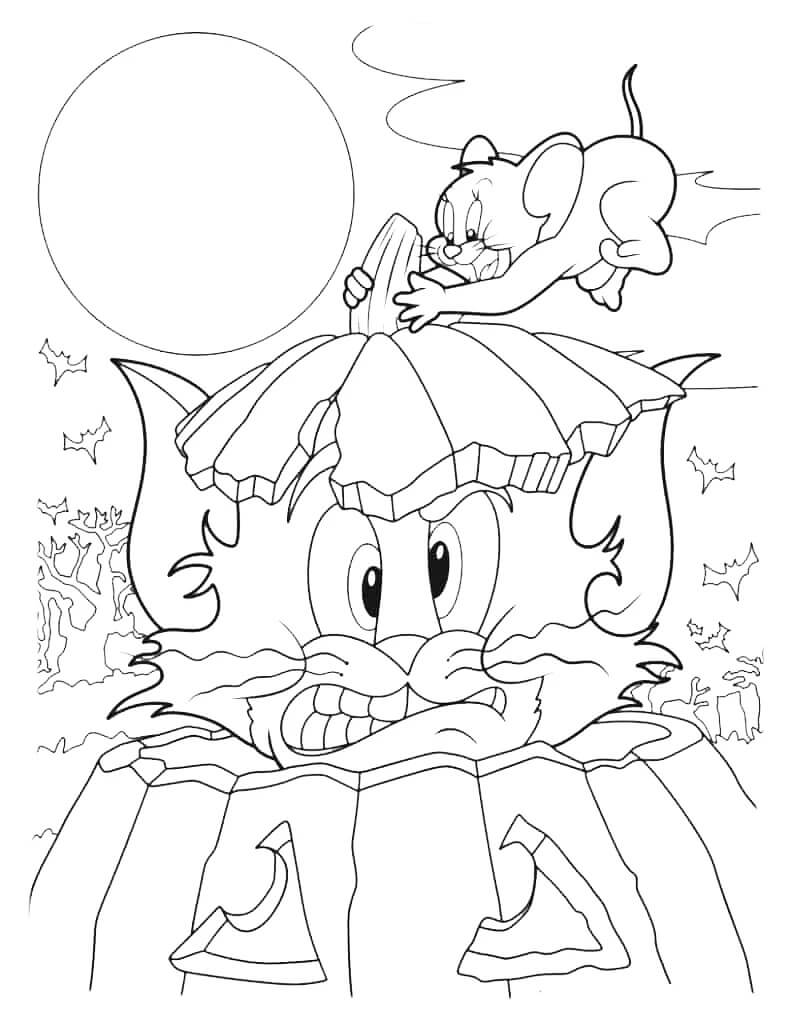 Tom og Jerry (26) fargelegging