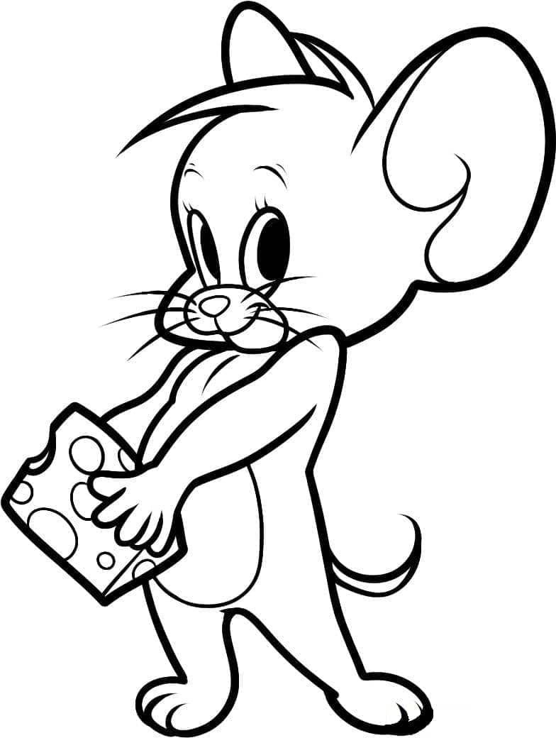 Tom og Jerry (31) fargelegging