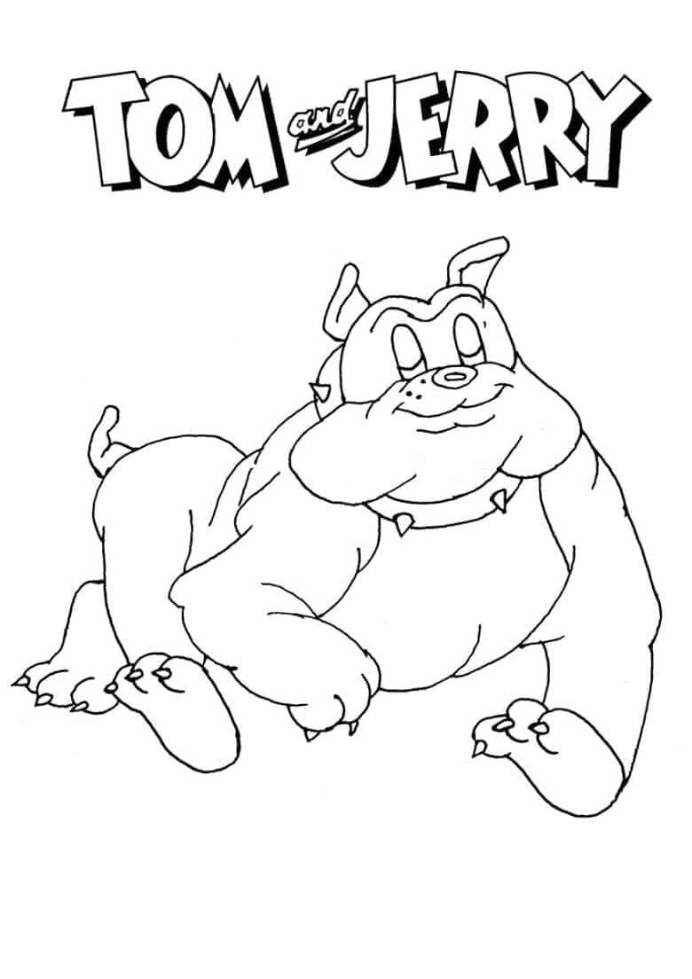 Tom og Jerry (32) fargelegging