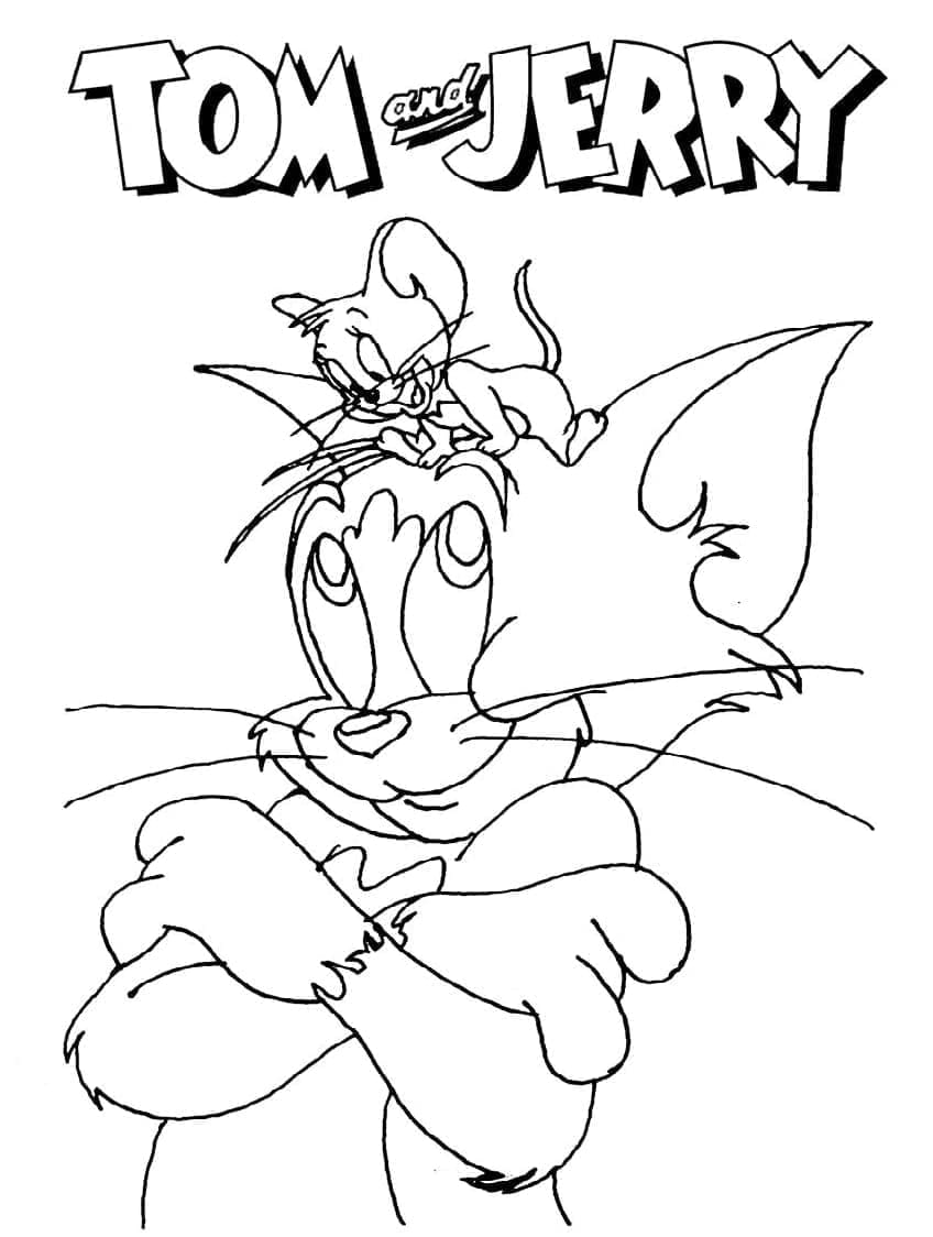 Tom og Jerry fargelegging