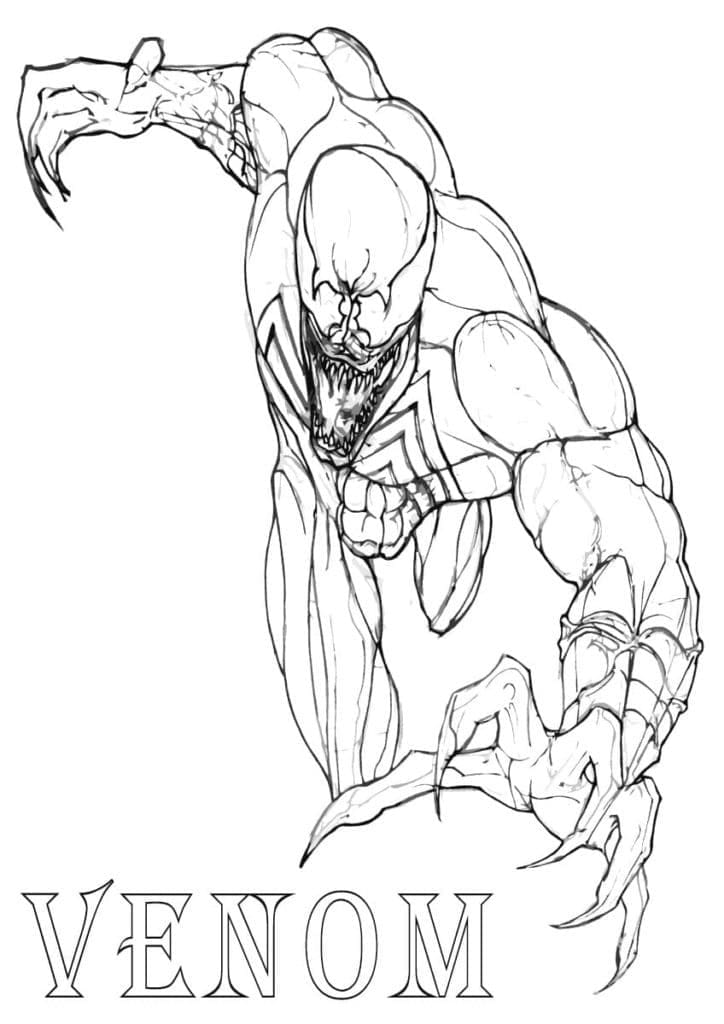 Venom (10) fargelegging