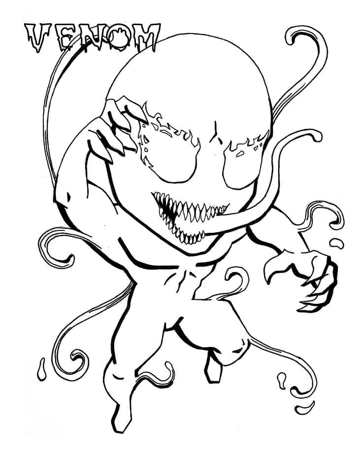 Venom (4) fargelegging