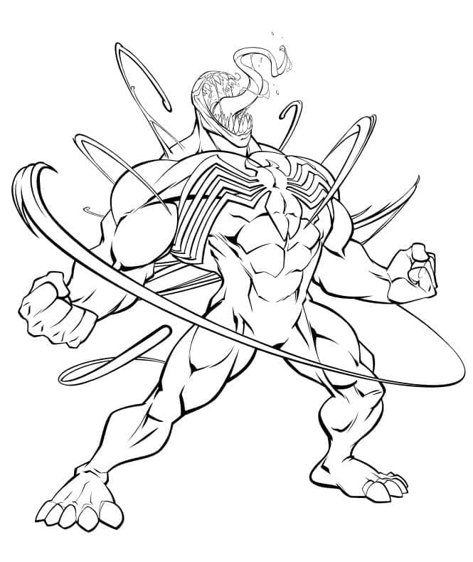 Venom (5) fargelegging